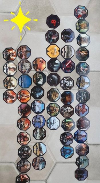 46 jetons Star Wars