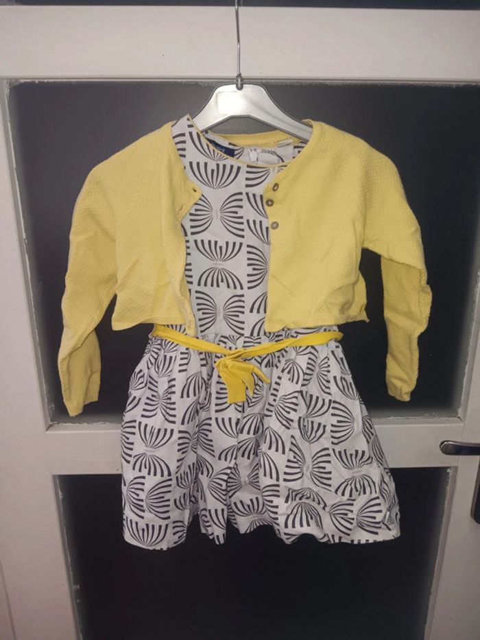 Robe + gilet 3 ans