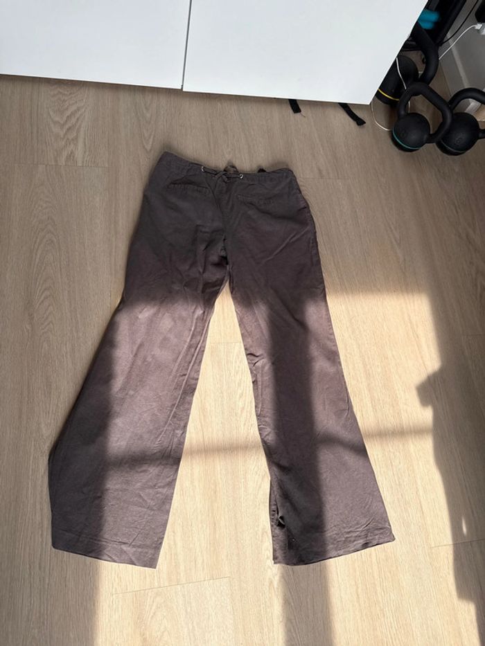 Pantalon femme lin naf naf taille 38 - photo numéro 5