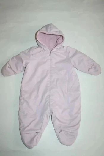 Combi pilote mauve Miniman 3 mois