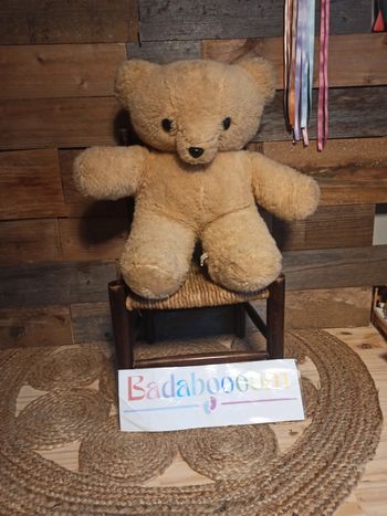 peluche ours minouche vintage tbe