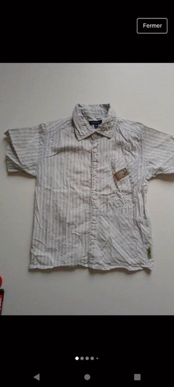 Chemisette garçon 4 ans Terre de Marins