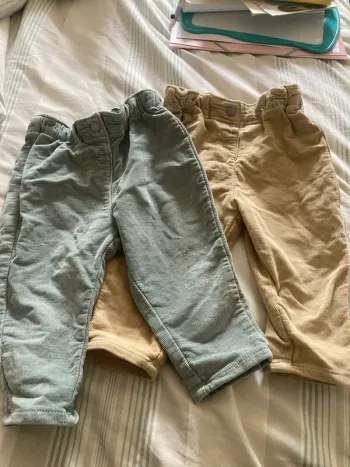 Pantalon velour Kiabi 18mois