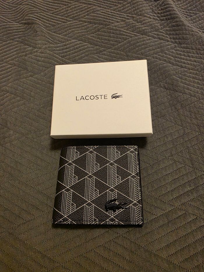 Portefeuille hommes Lacoste