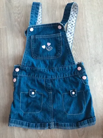 Robe en jeans kimbaloo 36 mois en très bon état