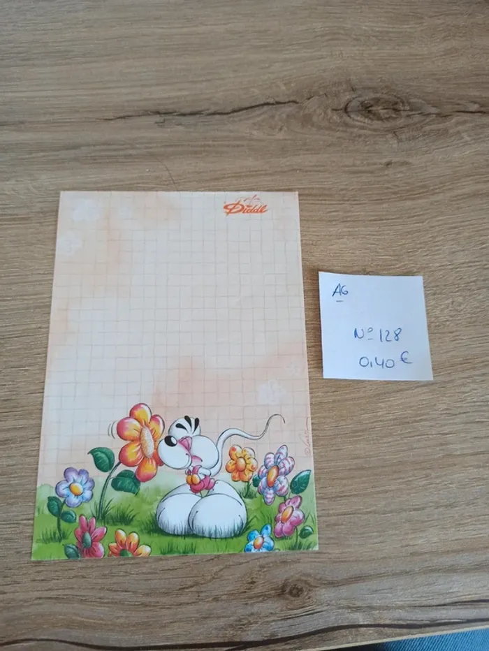 Feuille Diddl A6 128 0,40€