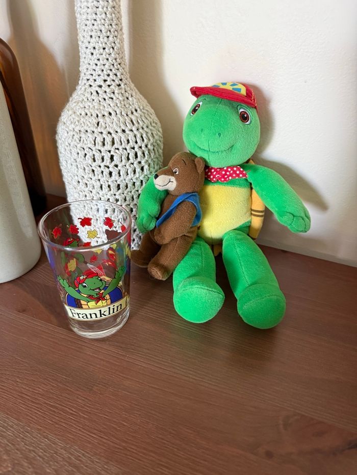 Peluche et verre Franklin - photo numéro 3