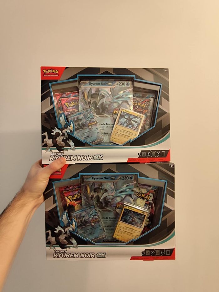 2 coffrets kyurem noir ex