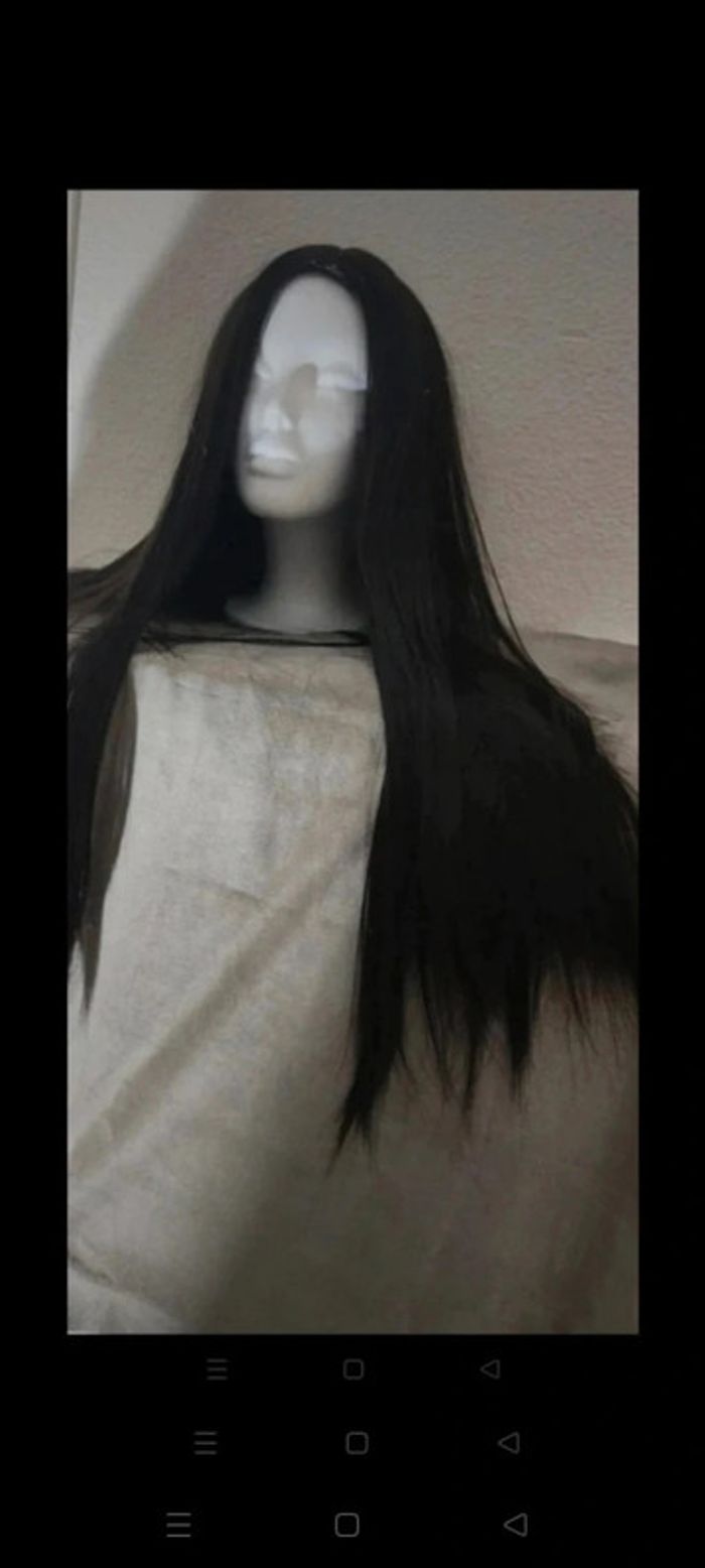 💯 promo 💯 Perruque Naturelle Noir Ébène Luxe - photo numéro 6