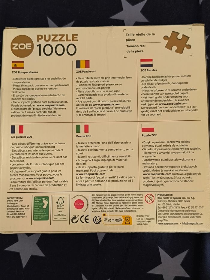 Puzzle neuf 1000p - photo numéro 2