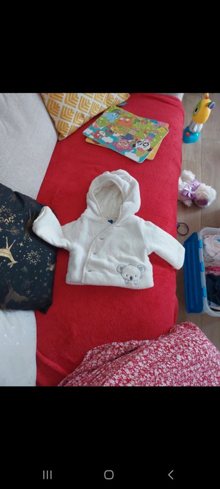 Manteau mix  3mois