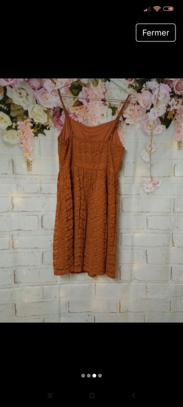 Robe orange taille 36 - photo numéro 3