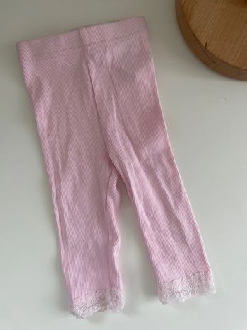 Legging rose bébé
