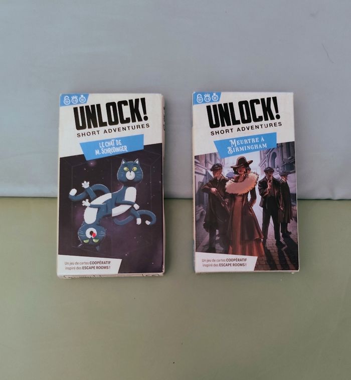 Lot de 2 jeux Unlock! Neufs