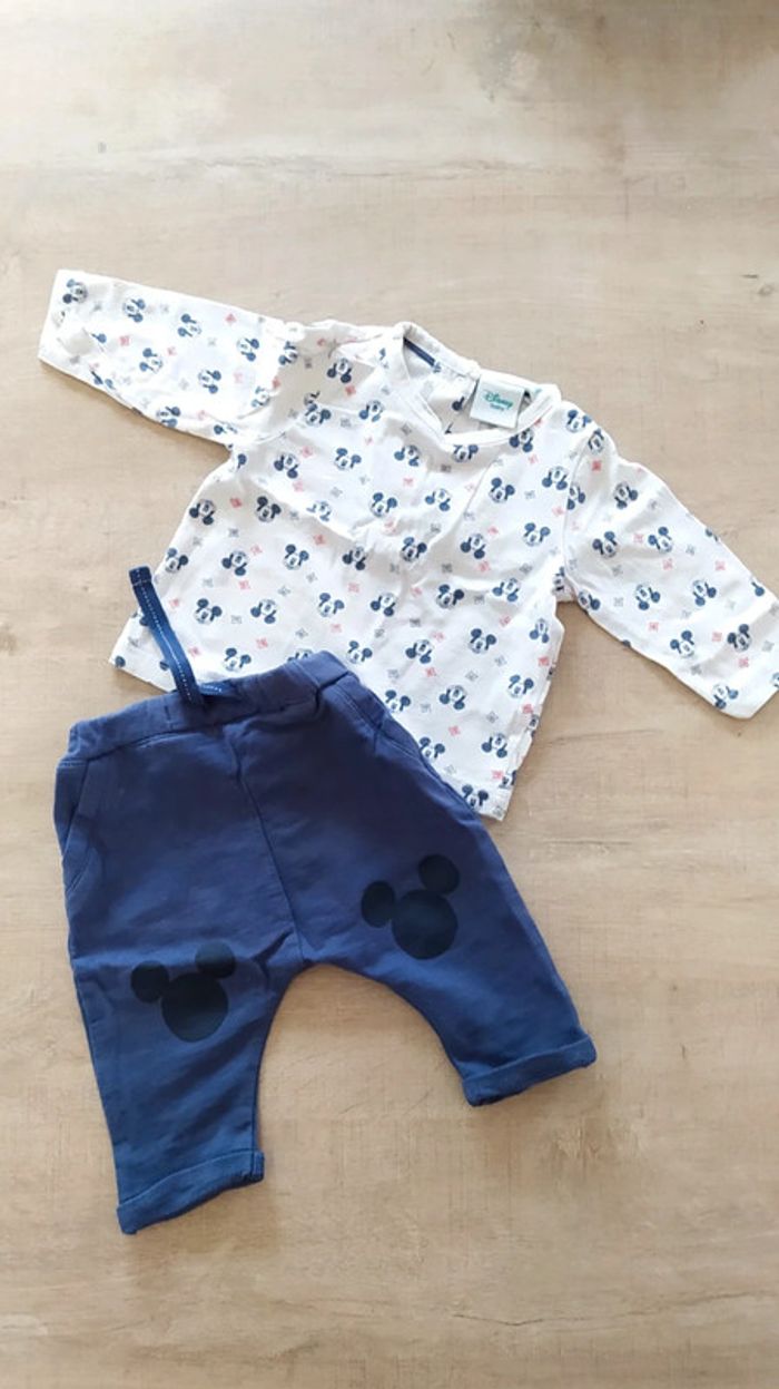 Ensemble Mickey 3 mois