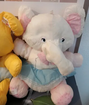 3 Peluches puffalump vintage