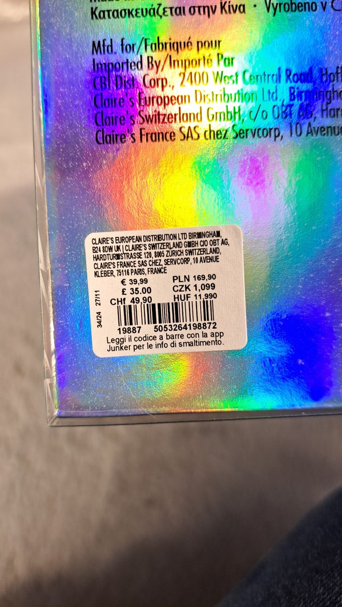 Coffret claire's neuf idéal cadeau - photo numéro 3