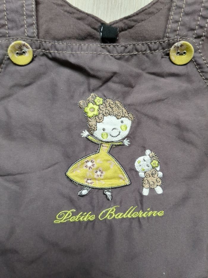 Robe marron ballerine 18 mois - photo numéro 2