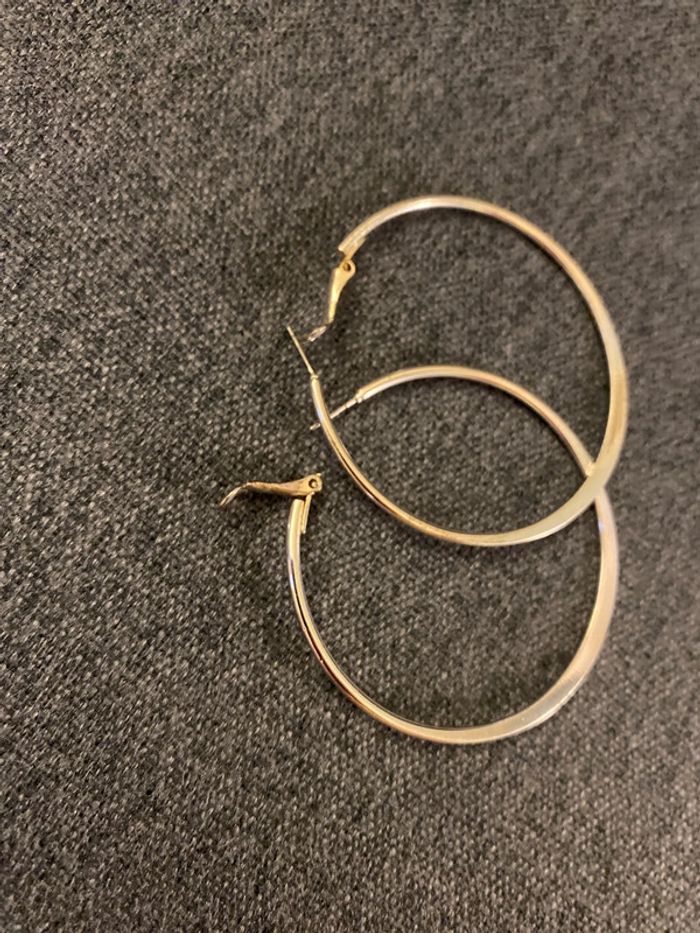 boucle d’oreilles argentées - photo numéro 3