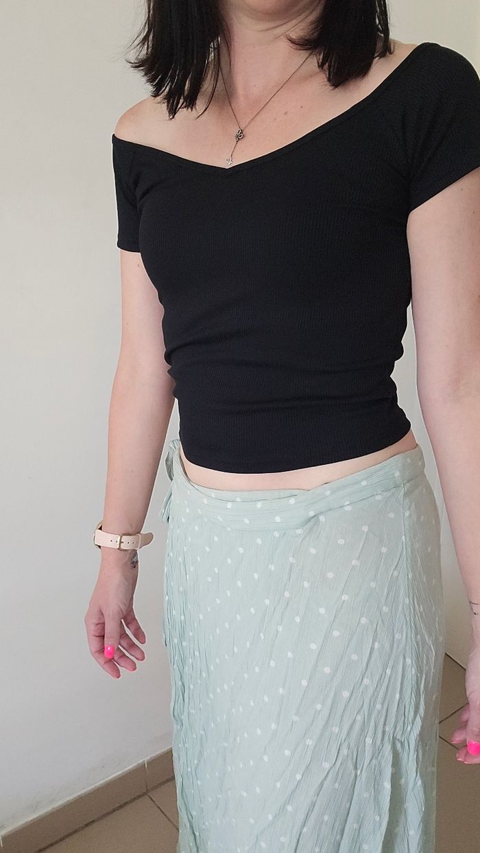 Jupe longue camaïeu taille 38 - photo numéro 4