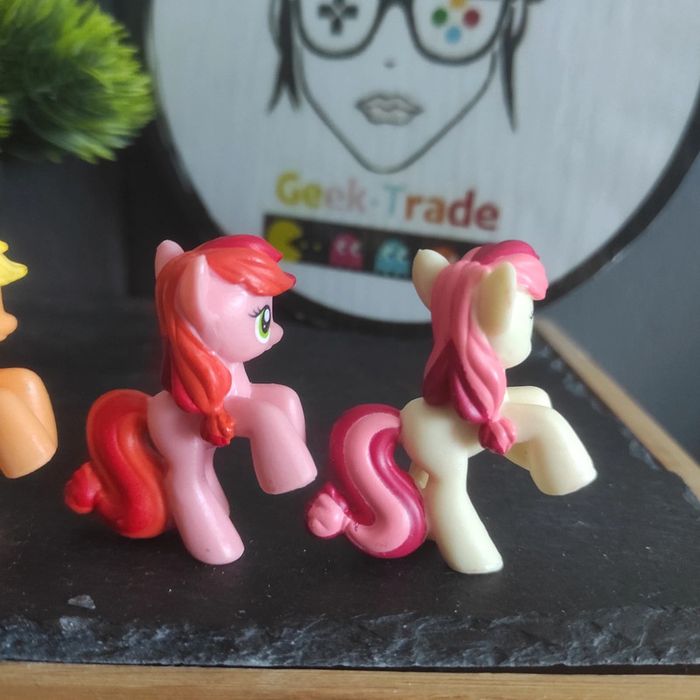 5 My Little Pony G4 blind bag Shining Armor Mr Carrot Cake Roseluck Applejack pepper dance - photo numéro 5