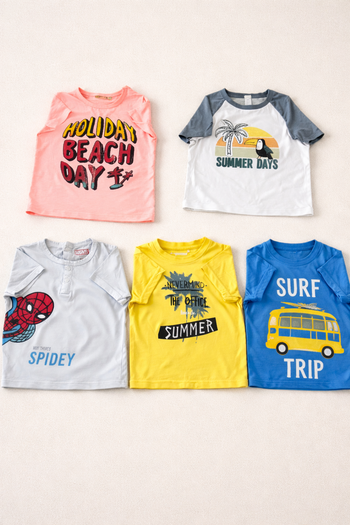 Lot de 5 T-shirts