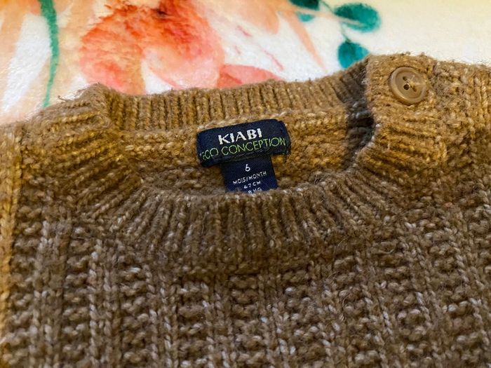 Pull en laine bébé 6 mois - photo numéro 3