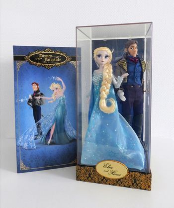 Poupée édition limitée elsa et Hans fairytale Disney NEUVE