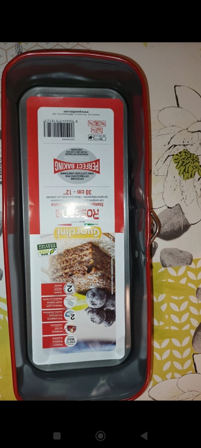 Lot de 6 moules pour pâtisserie, tarte, quiche - photo numéro 10