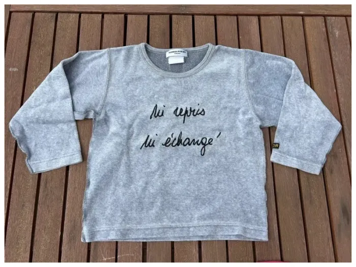 Haut velours 4 ans Sonia rykiel