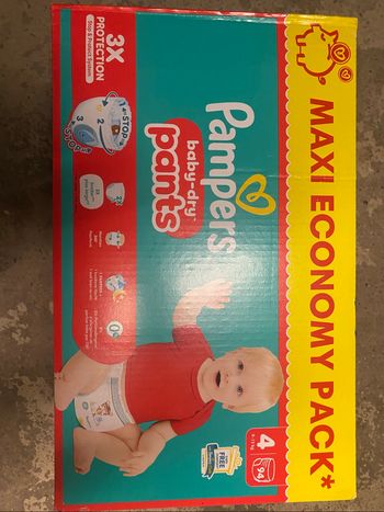 Pampers taille 4 pants