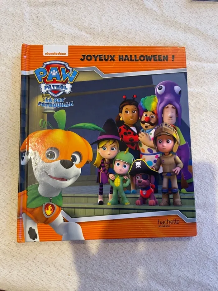 Lot de 2 livres pat patrouille joyeux Halloween et fleurus - photo numéro 2