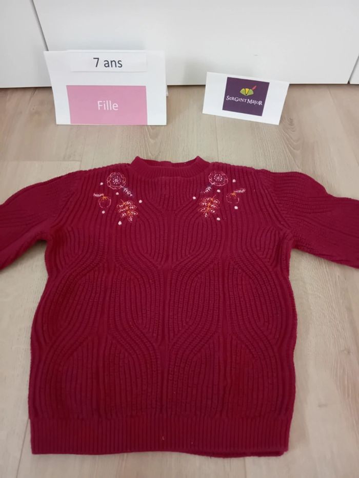 Pull fille 7 ans Sergent Major