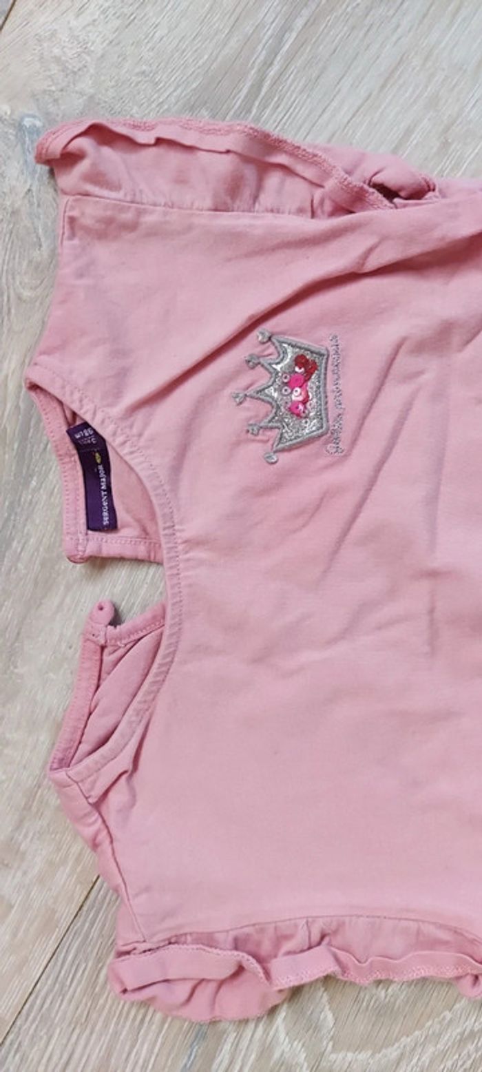 Blouse rose, manches courtes, Sergent Major, 3 ans - photo numéro 3
