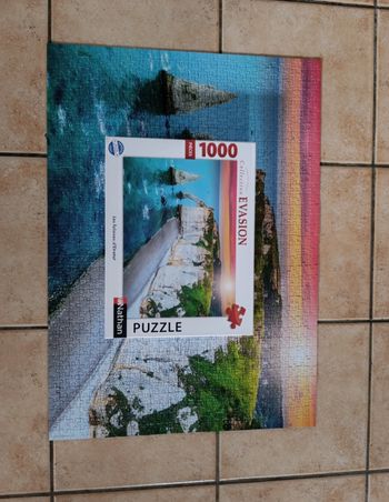 Puzzle 1000 pièces falaise d'Étretat