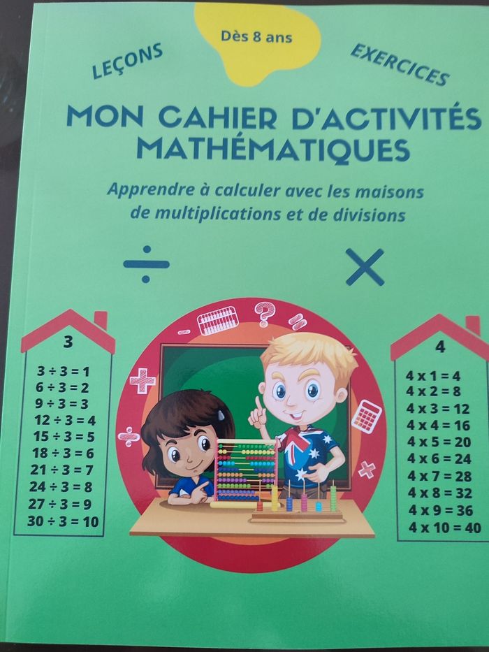 Cahier d'activités mathématiques - photo numéro 1