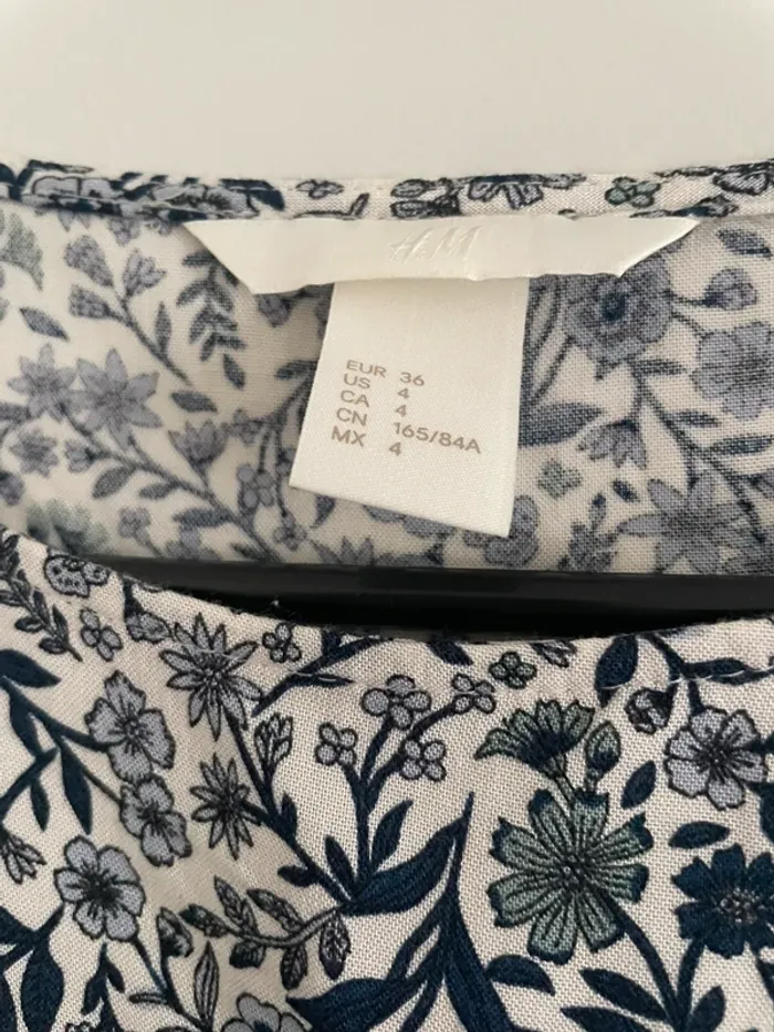 T-shirt fleurie H&M 36 - photo numéro 6