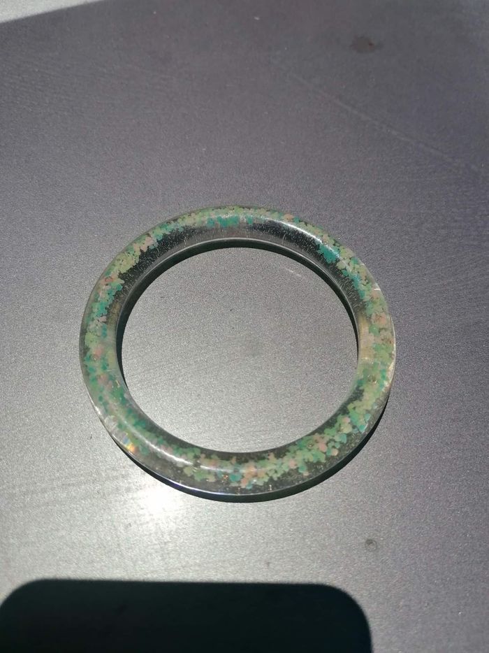 Bracelet résine phosphorescent