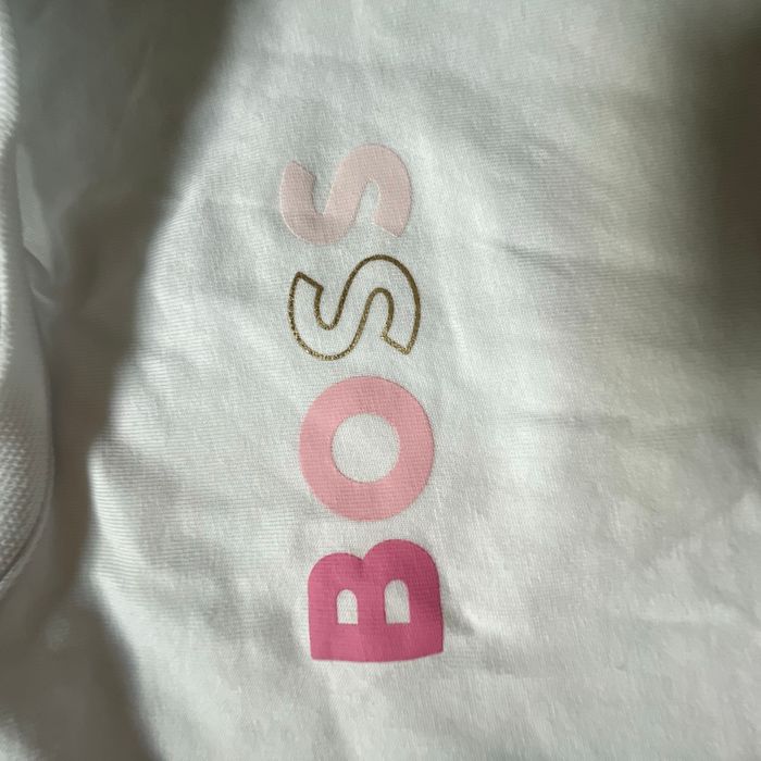 T-shirt Boss blanc - 18 mois - photo numéro 5
