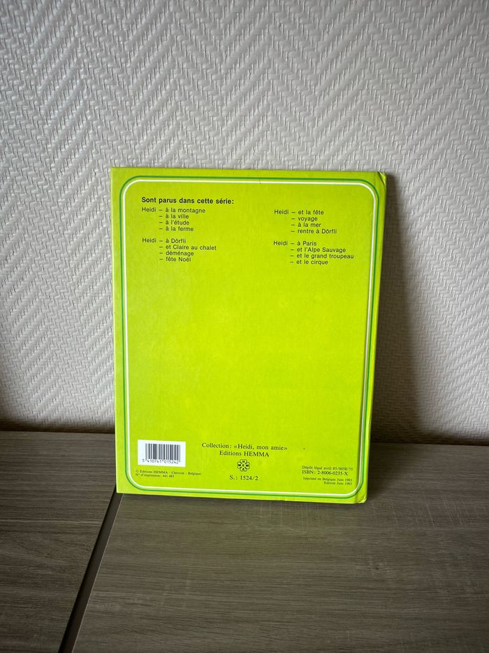 Livre Heidi et Claire au chalet fête Noël - photo numéro 2