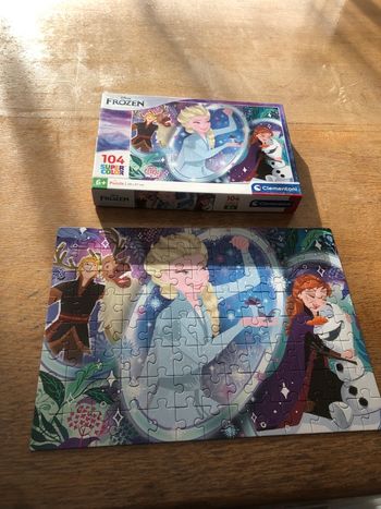 Puzzle la reine des neiges