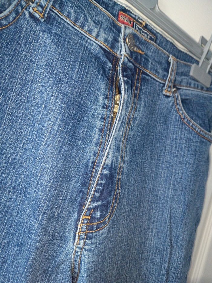 Pantalon pantashop taille 38 coloris bleu - photo numéro 3
