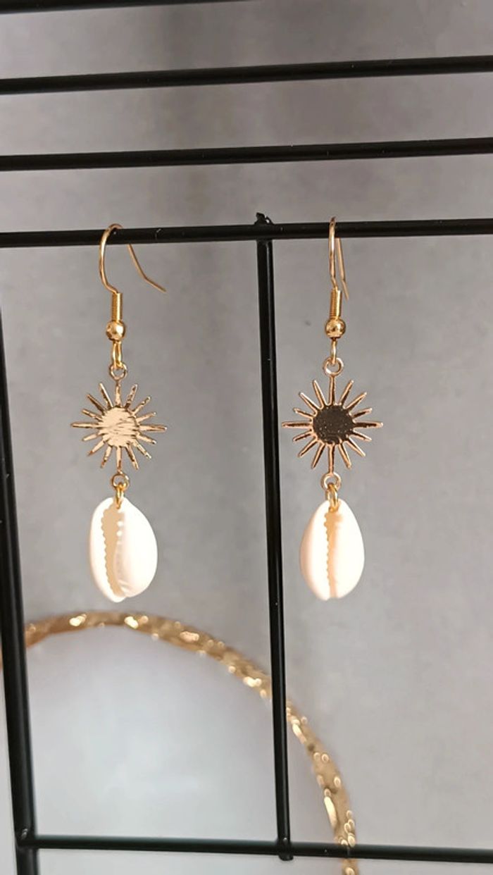 Jolies boucles d'oreilles estivales - photo numéro 2