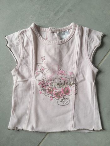 T-shirt manche courte en 6 mois