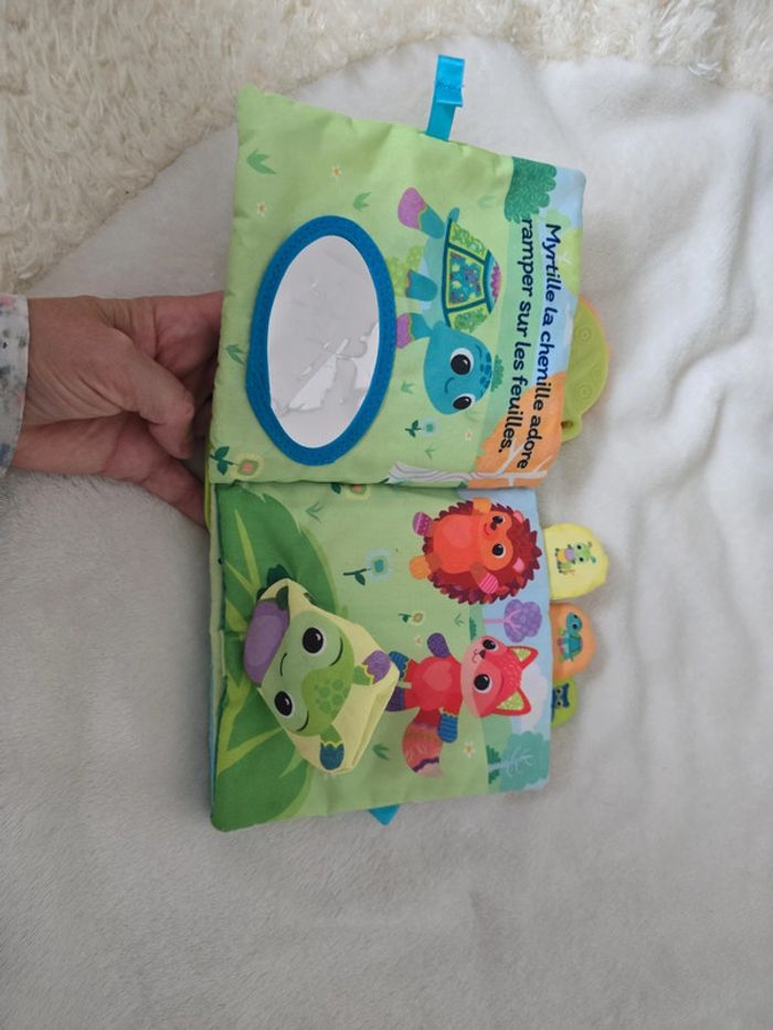 0_24 mois Lot  -60% 12 jouets eveil bébé peluches musicales livres et tortue pousse pousse - photo numéro 12