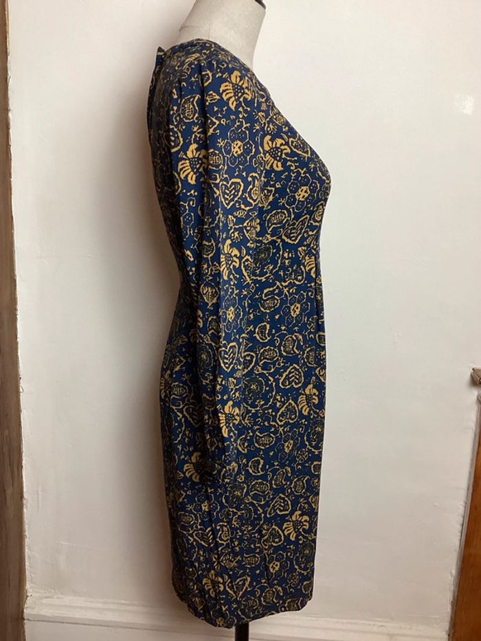 Robe bleue et jaune Bimba&Lola 34 - photo numéro 6