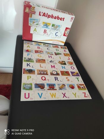 Jeu alphabet puzzle
