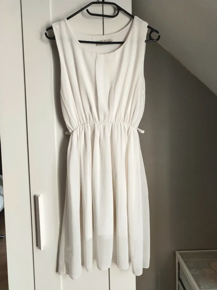Robe fluide blanche