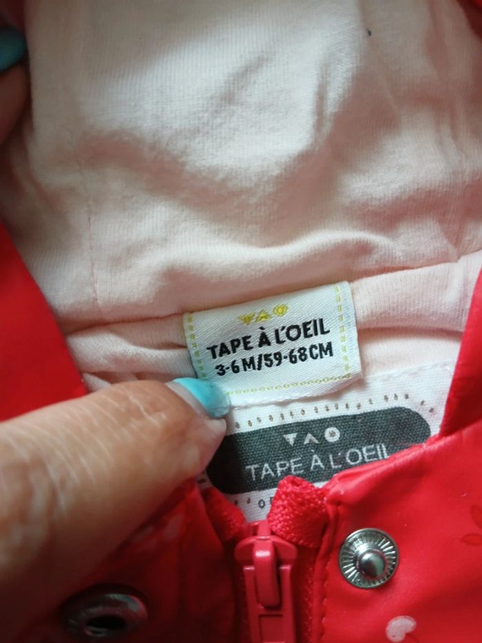 Veste 3/6 mois - photo numéro 2