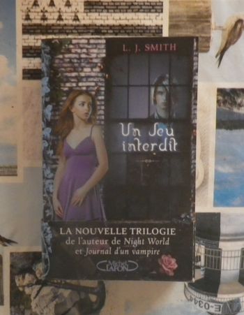 Un jeu interdit de L.J. Smith Ed. Michel Lafon